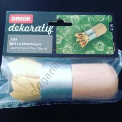 DERİ GÜL EFEKT DAMGASI 1326