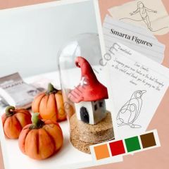 HAVAYLA KURUYAN MODELLEME HAMURU TURUNCU