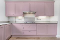 H-023 SOLGUN PEMBE  Hybrid Akrilik Multisurfaces