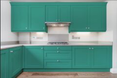 H-044 NANE YEŞİL  Hybrid Akrilik Multisurfaces