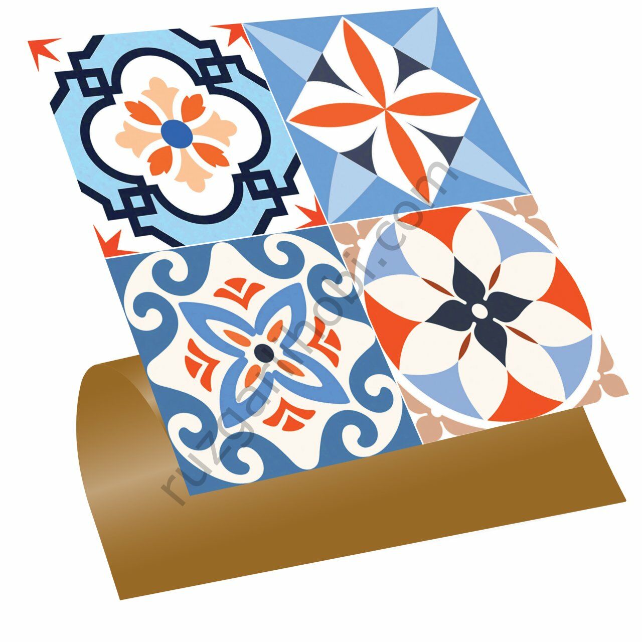 FAYANS ÜSTÜ PVC KAPLAMA 30 X 30 MEKSİKA - 010 -186