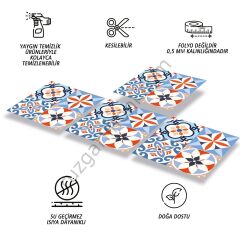 FAYANS ÜSTÜ PVC KAPLAMA 30 X 30 MEKSİKA - 010 -186