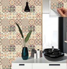 FAYANS ÜSTÜ PVC KAPLAMA 30 X 30 JAPON KARO DESENLİ - 231