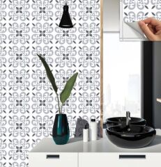 FAYANS ÜSTÜ PVC KAPLAMA 30 X 30 Geometrik 034  KARO DESENLİ - 239