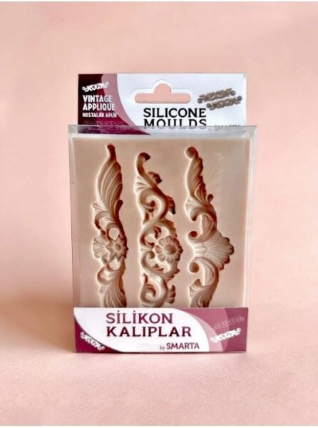 SİLİKON KALIP - MOBİLYA SÜSLEME - NOSTALJİK APLİK - SK1013037