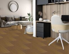 FAYANS ÜSTÜ PARKE DESEN PVC KAPLAMA 25 X 80 CM EBAT KARABÜK CEVİZ