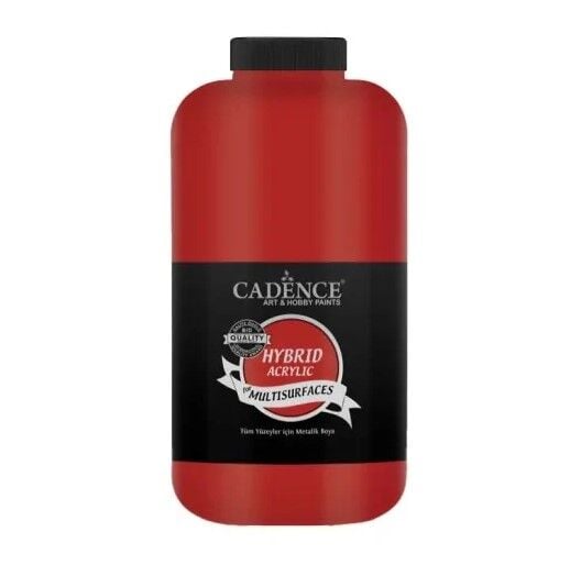 H-053 CRİMSON KIRMIZI  Hybrid Akrilik Multisurfaces