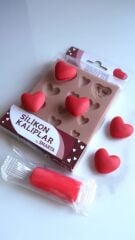 SİLİKON KALIP  KALPLER - HEARTS SK1013003