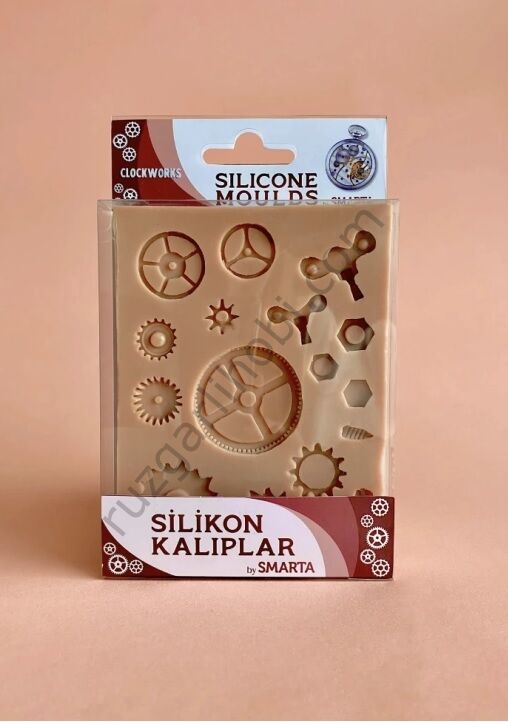 SİLİKON KALIP SAAT PARÇALARI - CLOCK WORKS SK1013015