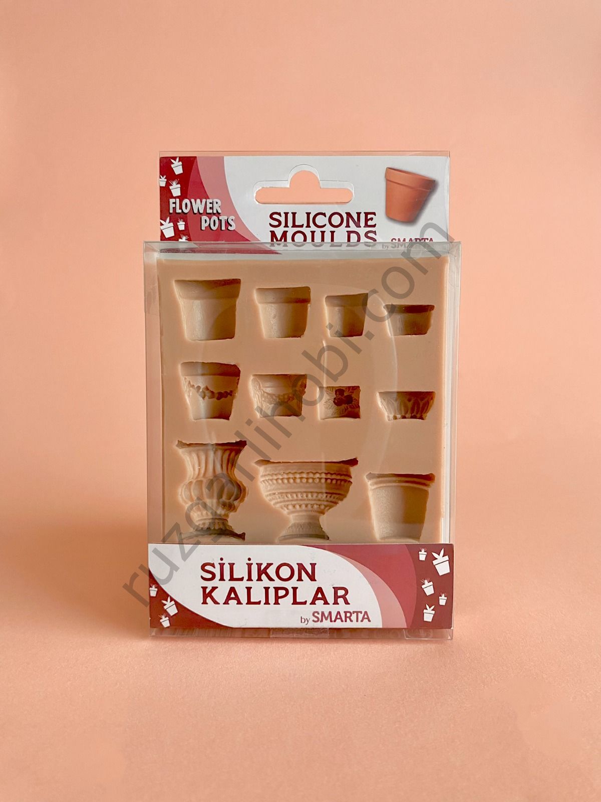 SİLİKON KALIP ÇİÇEK SAKSILARI - FLOWER POTS SK1013002