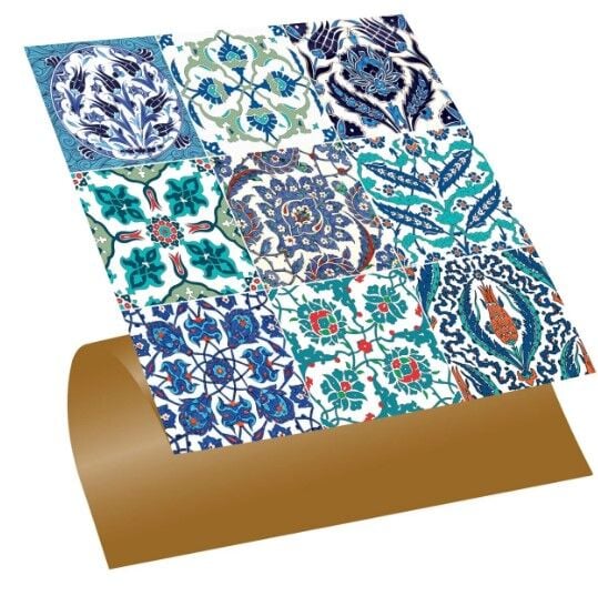 FAYANS ÜSTÜ PVC KAPLAMA 30 X 30   ÇİNİ - 019 -299