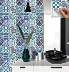 FAYANS ÜSTÜ PVC KAPLAMA 30 X 30   ÇİNİ - 019 -299