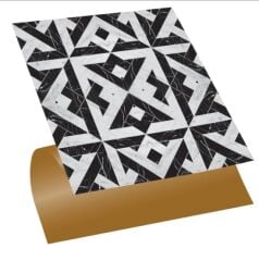 FAYANS ÜSTÜ PVC KAPLAMA 30 X 30  MERMER 008 DESENLİ - 834