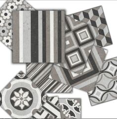 Kendinden Yapışkanlı Fas 3 Dekoratif Mini Pvc Karo 197