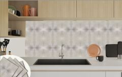 FAYANS ÜSTÜ PVC KAPLAMA 30 X 30  METALİK MERMER DESENLİ - 848