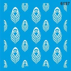 Stencıl Tüğ Desen - 6187