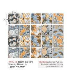 Kendinden Yapışkanlı Fas 5 Dekoratif Mini Pvc Karo 200