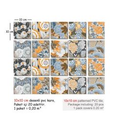 Kendinden Yapışkanlı Fas 5 Dekoratif Mini Pvc Karo 200