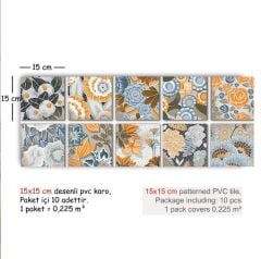 Kendinden Yapışkanlı Fas 5 Dekoratif Mini Pvc Karo 200
