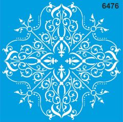 Stencıl Göbek Desen - 6476