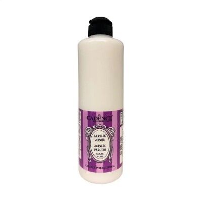 SU BAZLI AKRİLİK VERNİK  ( PARLAK ) 500 ML