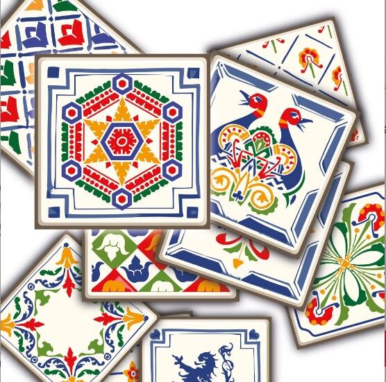 Kendinden Yapışkanlı OYUN DESENLİ Dekoratif Mini Pvc Karo 205