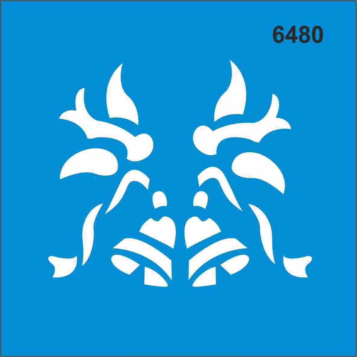 Stencıl Çan Desen - 6480