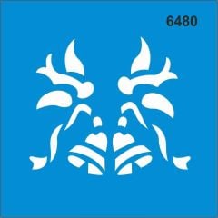 Stencıl Çan Desen - 6480