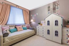 Kendinden Yapışkanlı PATCHWORK DESENLİ Dekoratif Mini Pvc Karo 206