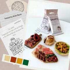 HAVAYLA KURUYAN MODELLEME HAMURU BORDO 100 GR