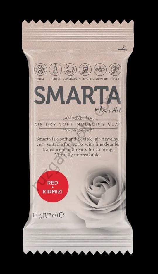 HAVAYLA KURUYAN MODELLEME HAMURU KIRMIZI