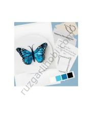 HAVAYLA KURUYAN MODELLEME HAMURU MAVİ