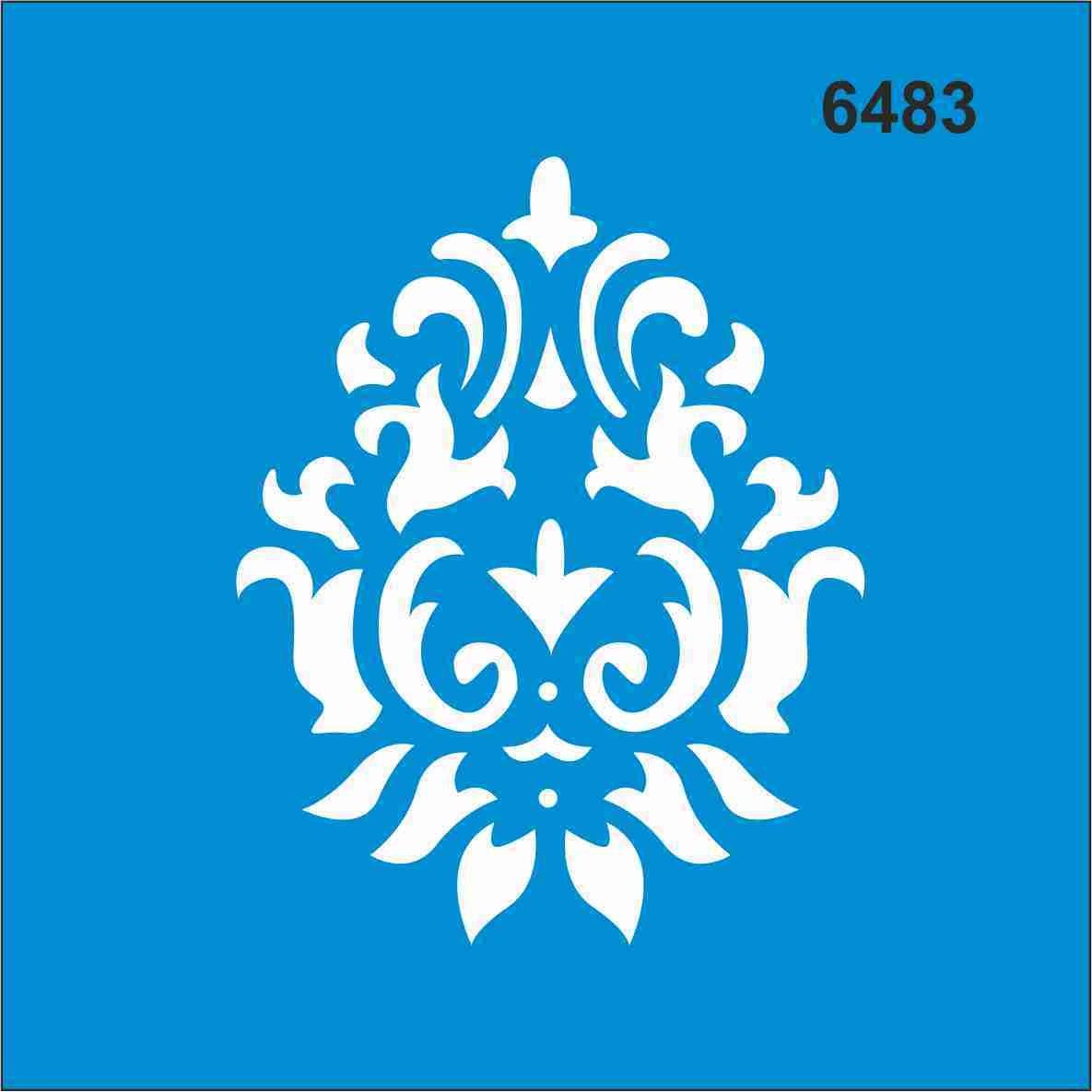 Stencıl Göbek Desen - 6483