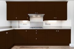 H-018 KOYU KAHVE  Hybrid Akrilik Multisurfaces