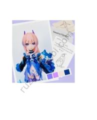 HAVAYLA KURUYAN MODELLEME HAMURU KOYU MAVİ