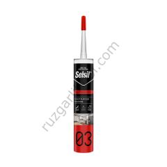Genel Amaçlı Silikon Cephe 280 ML Alüminyum Gri Renk