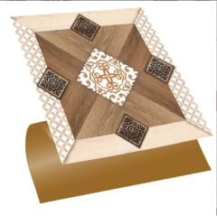 Kendinden Yapışkanlı ( 003 ) Ahşap Desenli Pvc Karo 225