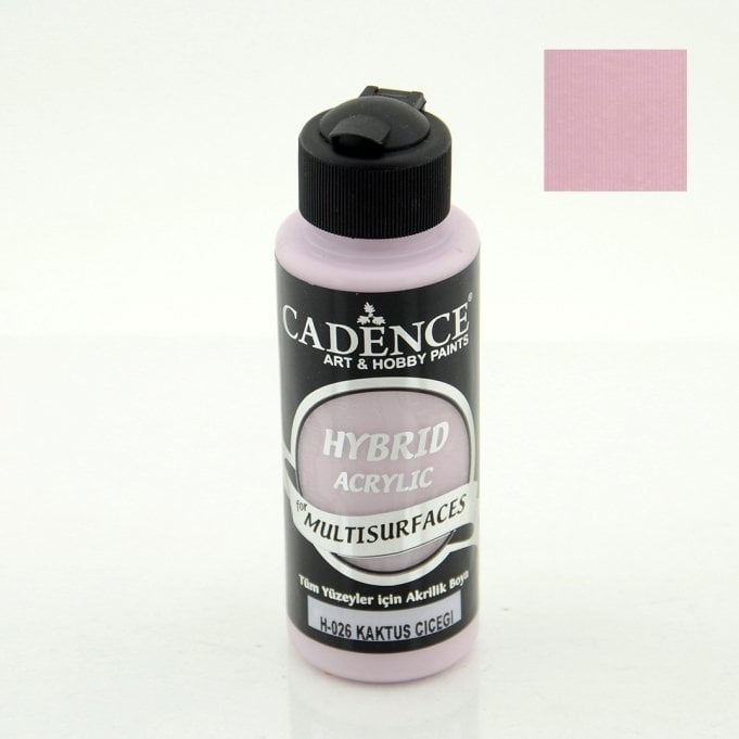 H-026 Kaktus Çiçeği Hybrid Akrilik Multisurfaces 120 ml