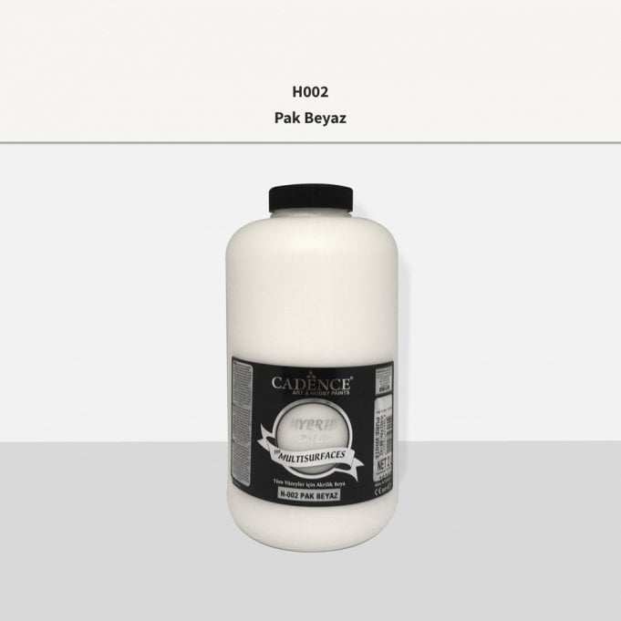 H-002 Pak Beyaz Hybrid Akrilik Multisurfaces 2000 ml