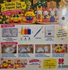 KOKULU TAŞ YAPIM SETİ TEKLİ KALIP