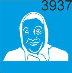 Stencıl Adile Naşit KADIN Desen  - 3937