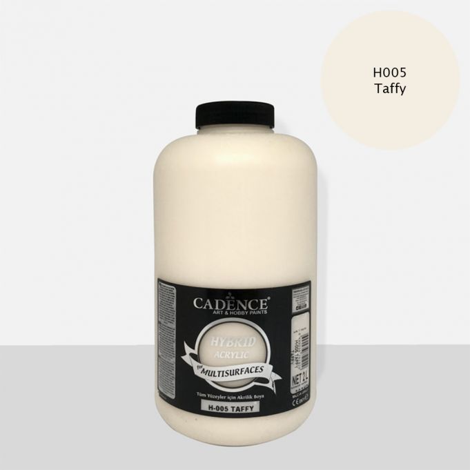 H-005 Taffy Hybrid Akrilik Multisurfaces 2000 ml