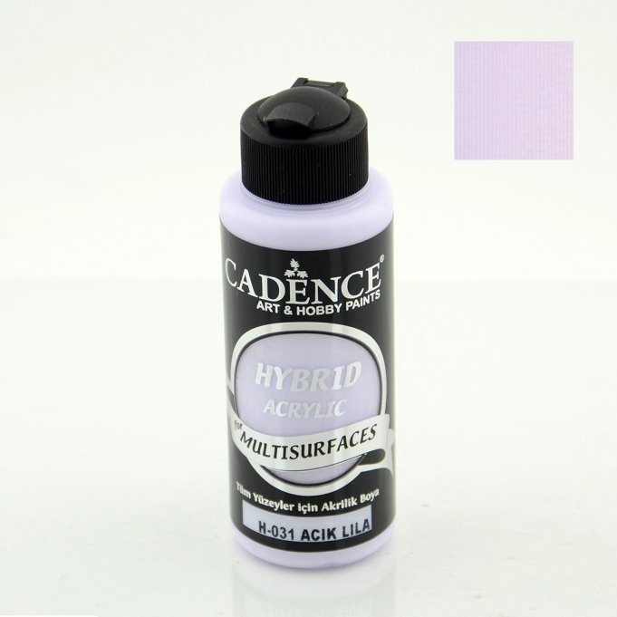 H-031 Açık Lila Hybrid Akrilik Multisurfaces 120 ml