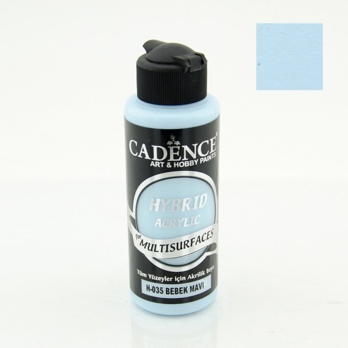 H-035 Bebek Mavi Hybrid Akrilik Multisurfaces 120 ml