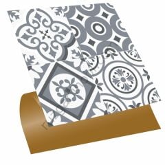 FAYANS ÜSTÜ PVC KAPLAMA 30 X 30 GEOMETRİ 010-187