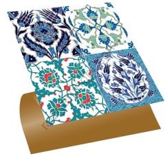 FAYANS ÜSTÜ PVC KAPLAMA 30 X 30 ÇİNİ - 010 - 188