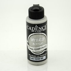 H-063 Vizon Gri Hybrid Akrilik Multisurfaces 120 ml