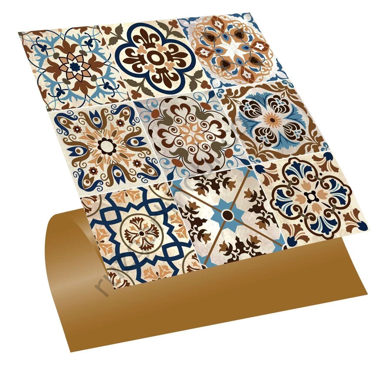 FAYANS ÜSTÜ PVC KAPLAMA 30 X 30 FAS 019 KARO DESENLİ - 190