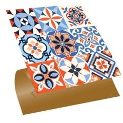 FAYANS ÜSTÜ PVC KAPLAMA 30 X 30 MEKSİKA - 019 -191