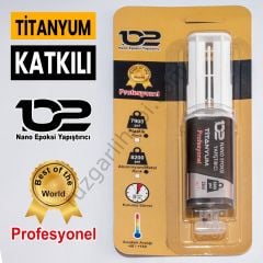 NANO EPOKSİ ŞIRINGA YAPIŞTIRICI 8200 PSİ TİTANYUM 25 ML